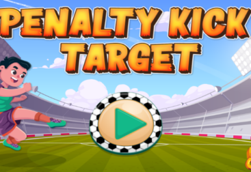 penalty kick target menu html5 game