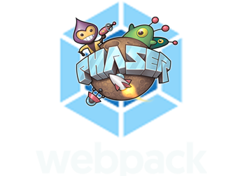 phaser webpack logo